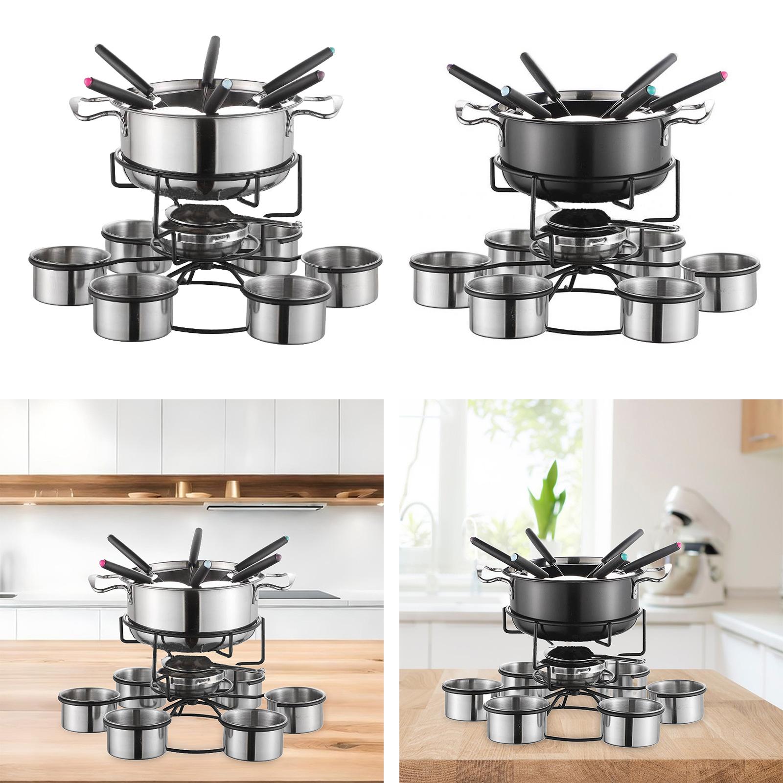 Fondue Pot Set Cooking Stove T - огляд і ціна Camping Cooking Pot Set