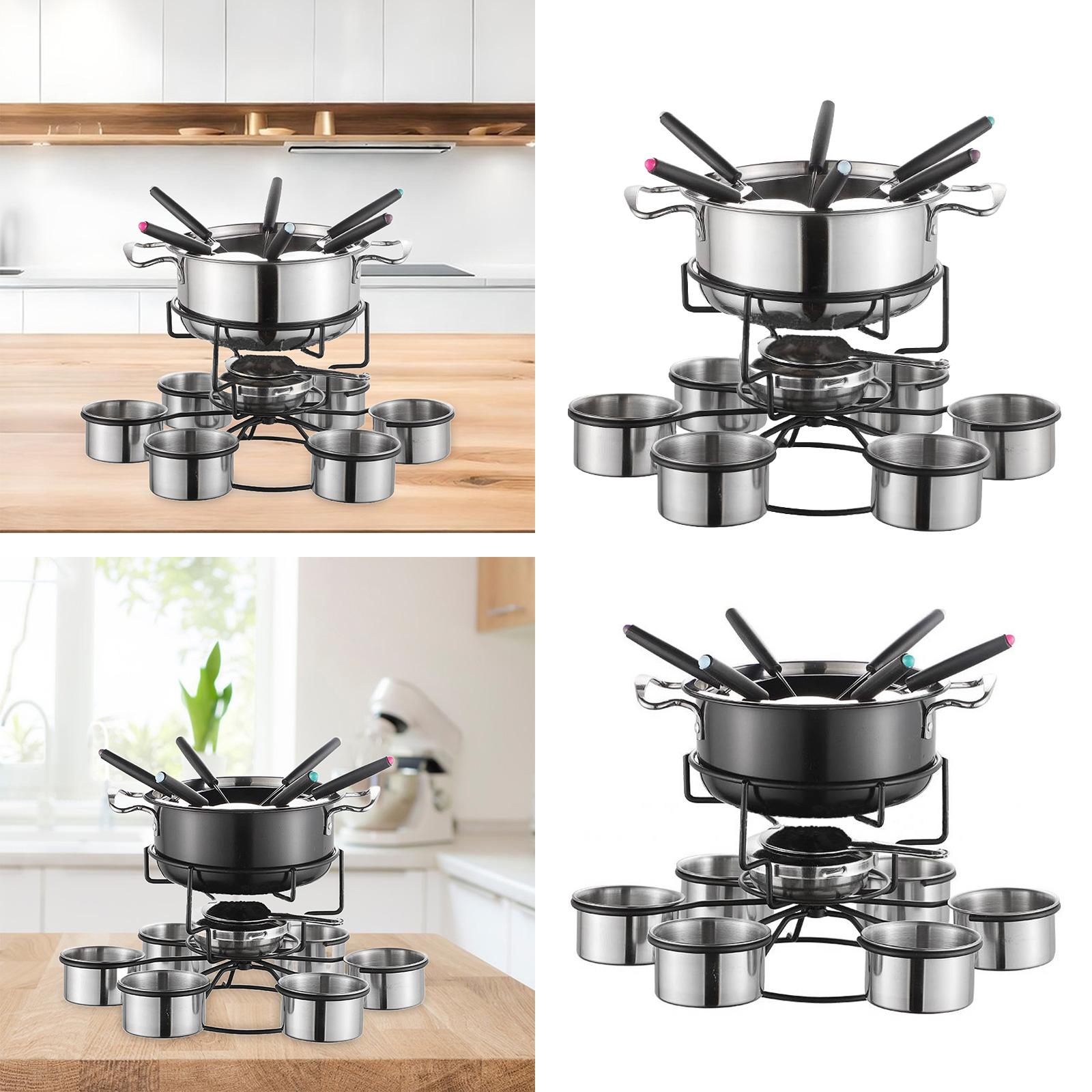 Fondue Pot Set Cooking Stove T - огляд і ціна Camping Cooking Pot Set