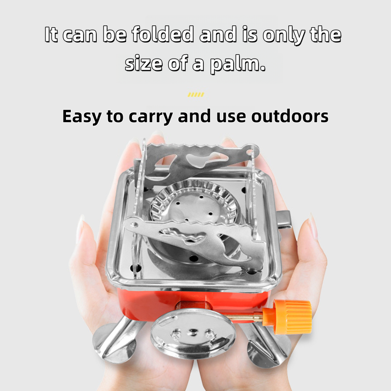 Outdoor Mini Square Stove Camp - огляд і ціна Camping Cooking Windscreen
