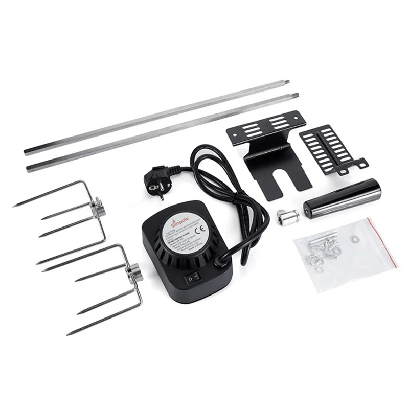 Electric BBQ Grill Rotisserie  - огляд і ціна Camping Cooking Electric