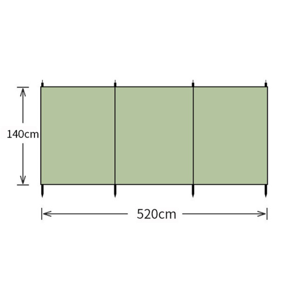 Extra-Large Oxford Cloth Campi - огляд і ціна Camping Cooking Windscreen