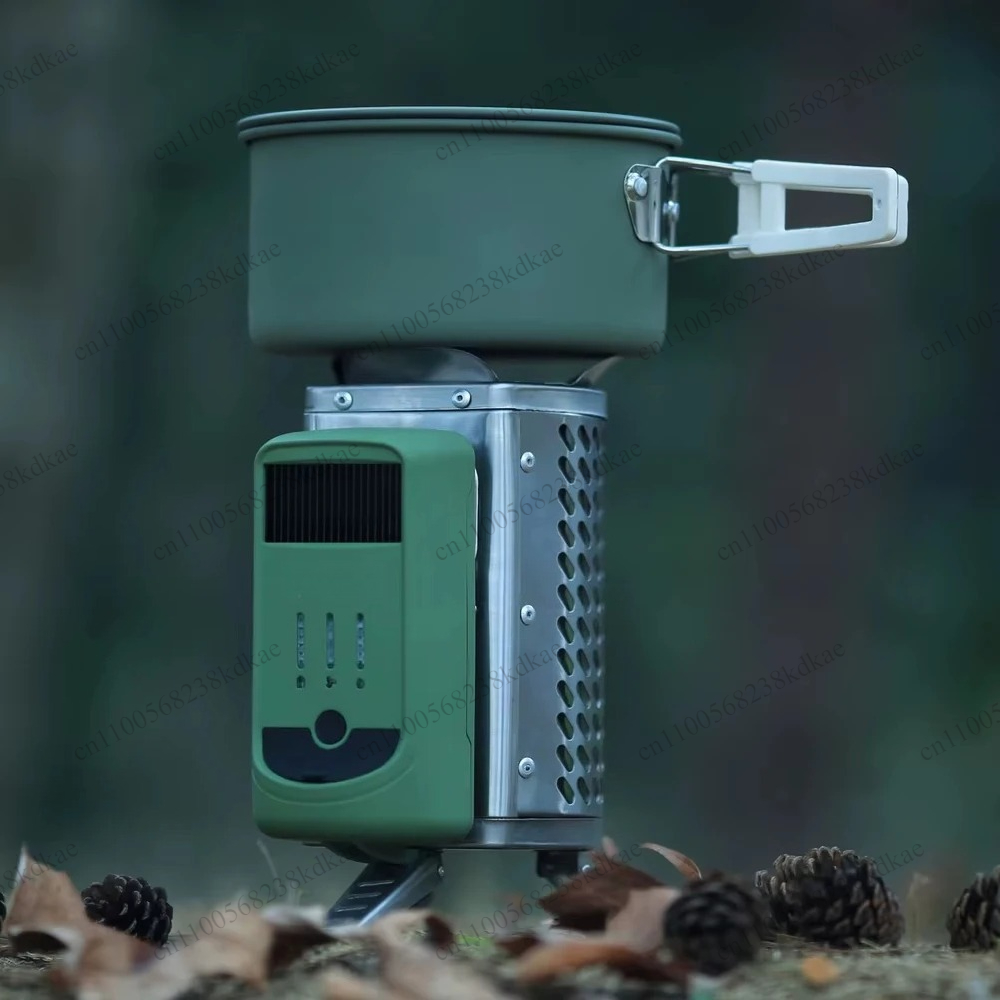 Smokeless Portable Wood Campin - огляд і ціна Camping Hiking Cooking