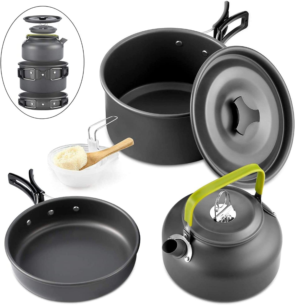 Outdoor Camping Cookware Set A - огляд і ціна Camping Cooking Candle