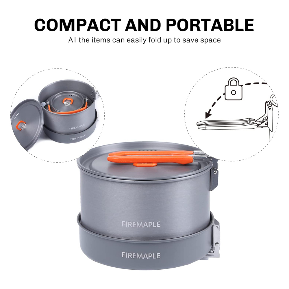 Fire Maple Camping Cookware Ut - огляд і ціна Camping Cooking All In One