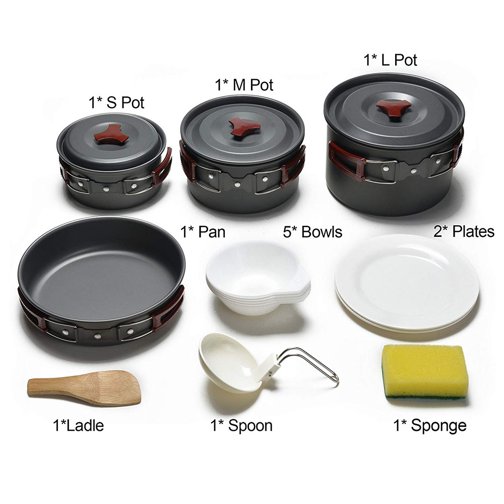 Outdoor Camping Cookware Kit N - огляд і ціна Camping Cooking Candle