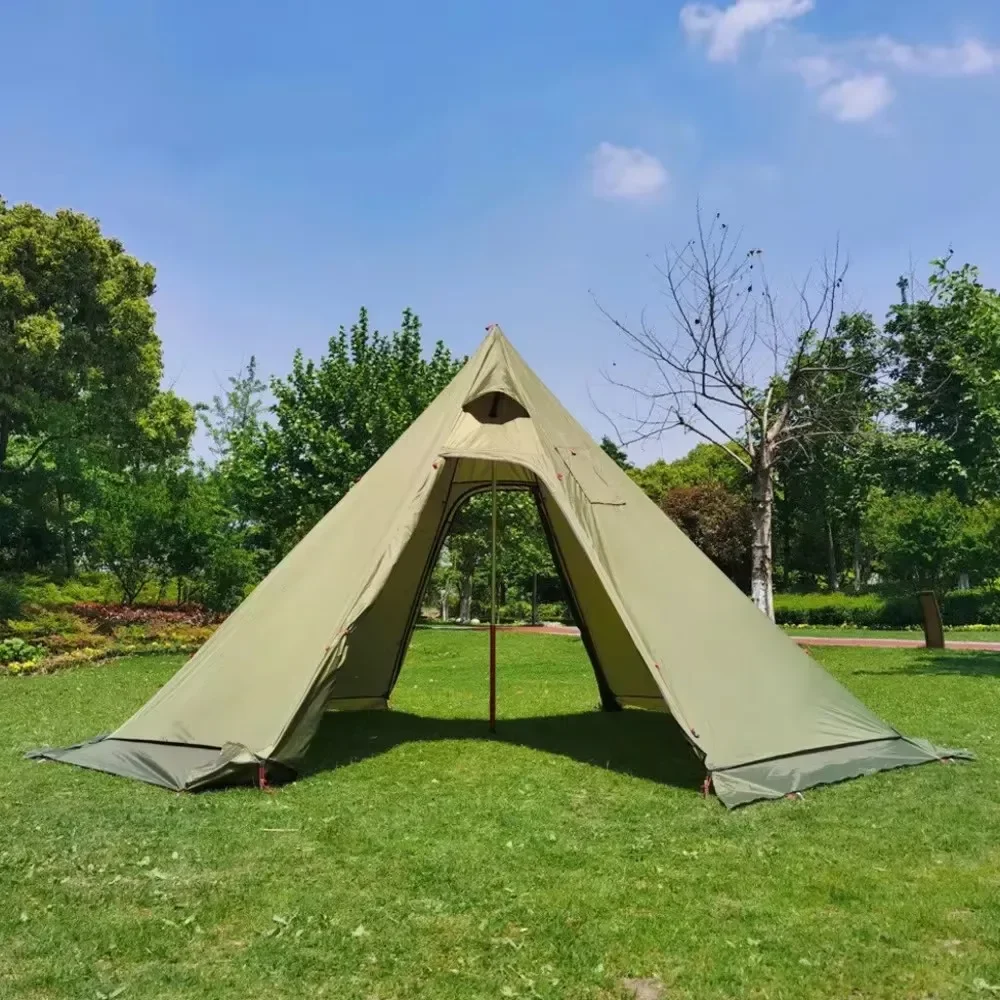 Pyramid Tent With Snow Skirt U - огляд і ціна Camping Cooking Snow