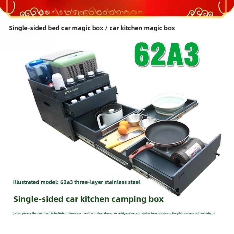 Portable Tailgate Kitchen & St - огляд і ціна Camping Cooking Organizer