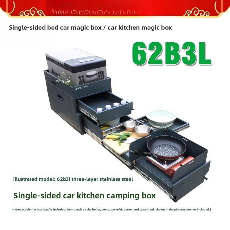 Portable Tailgate Kitchen & St - огляд і ціна Camping Cooking Organizer