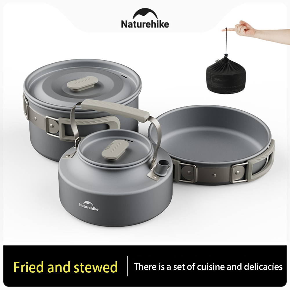 Naturehike Outdoor Pot Set,Cam - огляд і ціна Camping Hiking Cooking