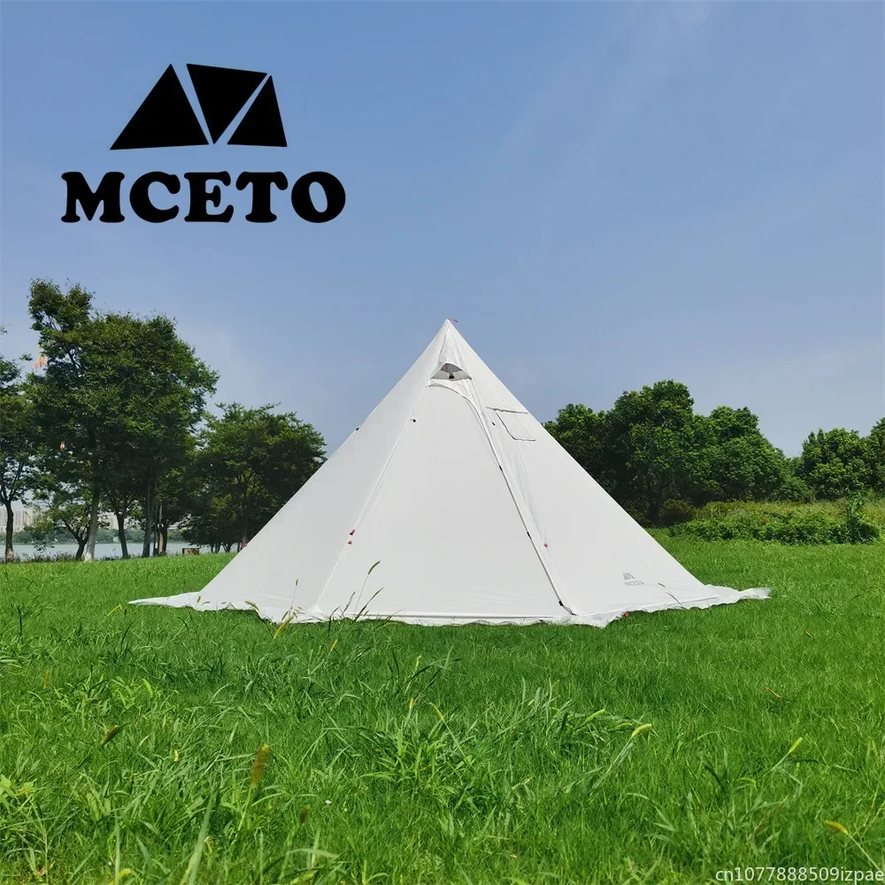 hot Pyramid Tent With Snow Ski - огляд і ціна Camping Cooking Snow